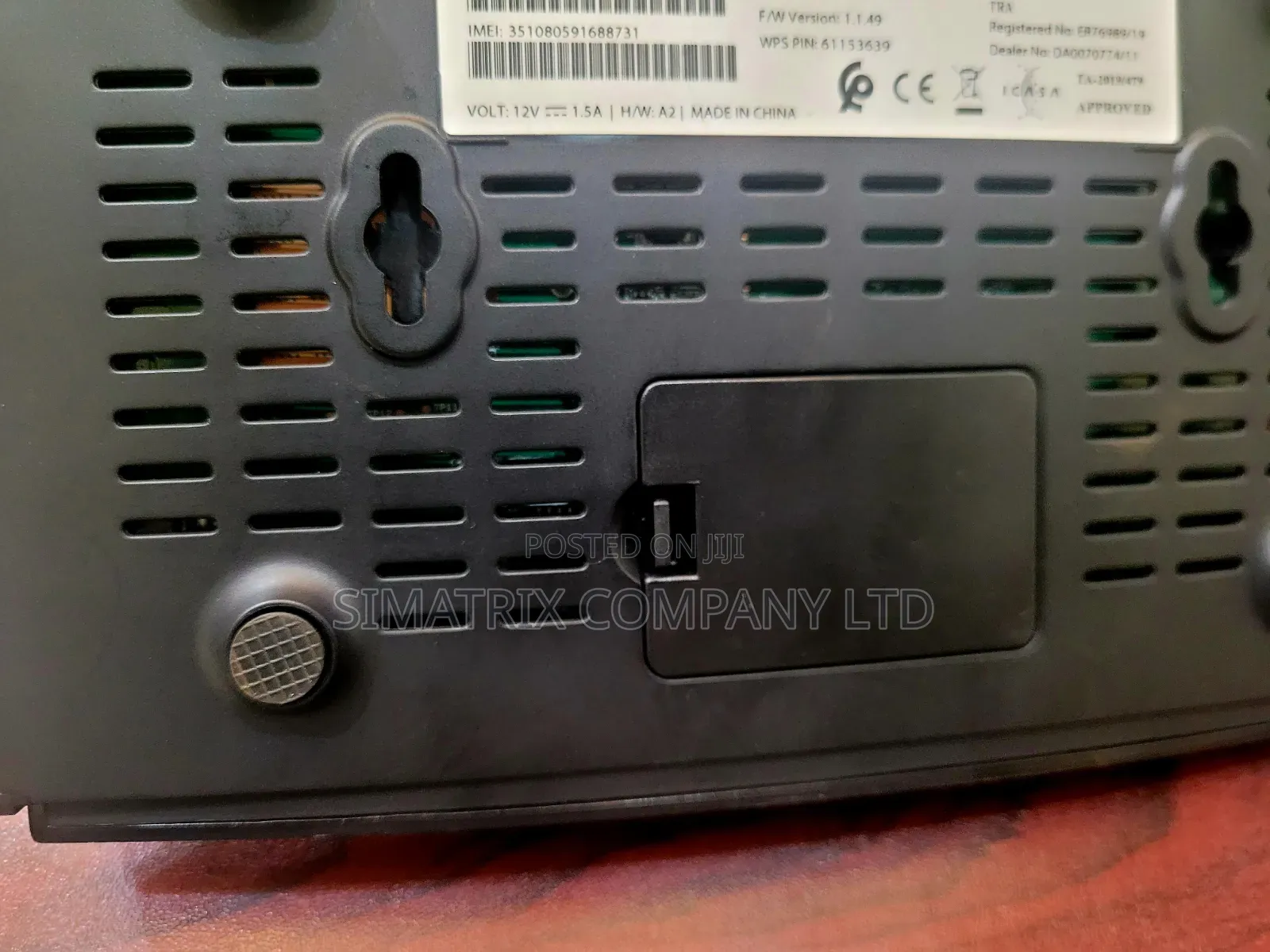 Drink Simard 4g Router