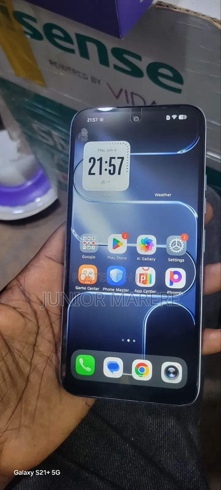 New Tecno Spark 50 128 GB Blue