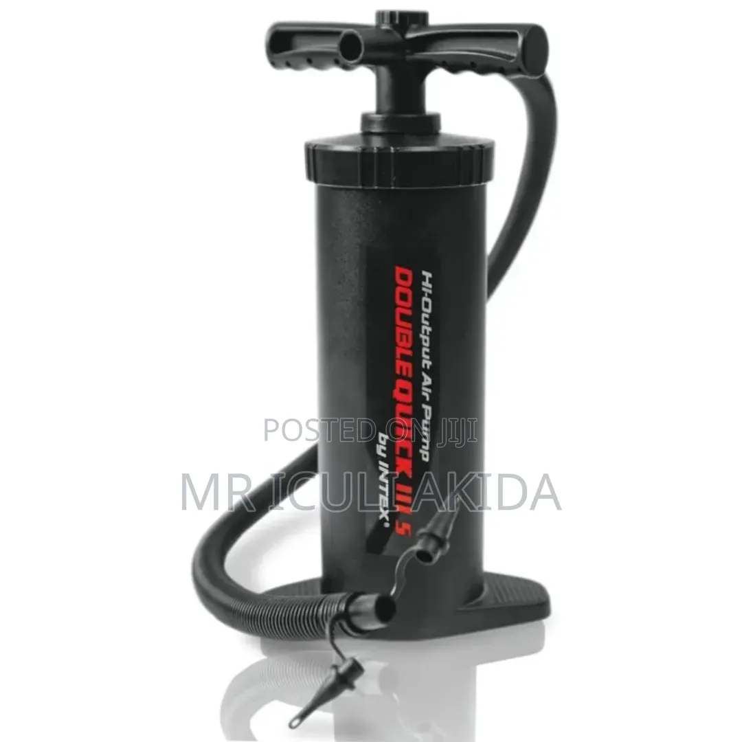 Intex Double Quick Iii S Dual Action Hand Pump for Inflatables