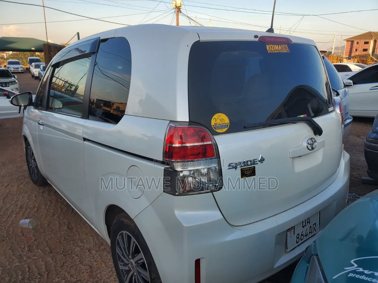 Toyota Spade 2012 White