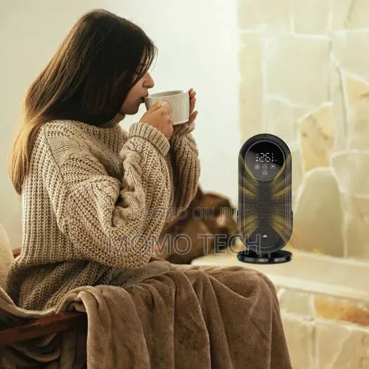 Green Lion Heater Lite 1500w Wit Remote Control, Fan Mode, Led Display