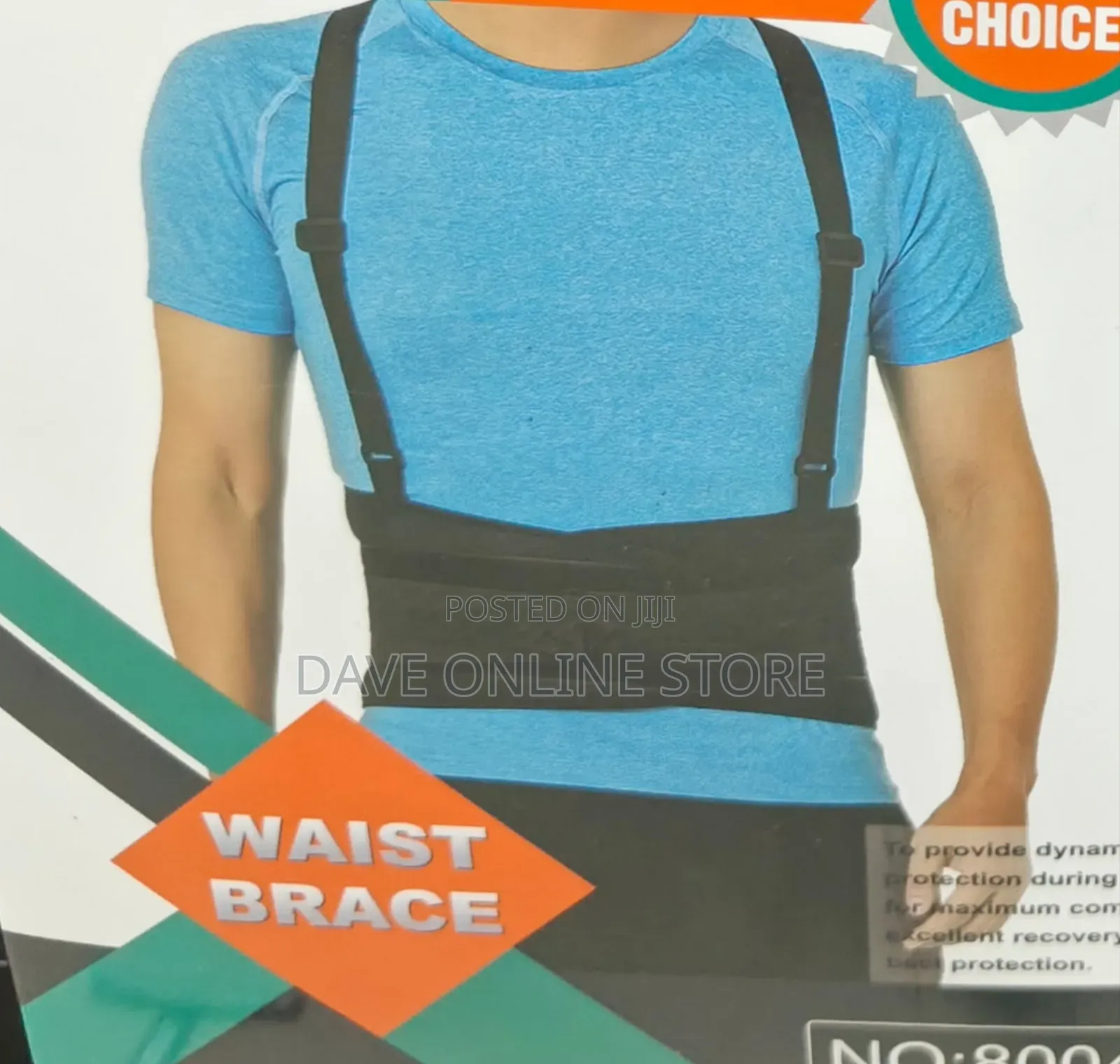 Back Support Adjustable Belt Waist Brace Heavy Duty Lift Suspenders