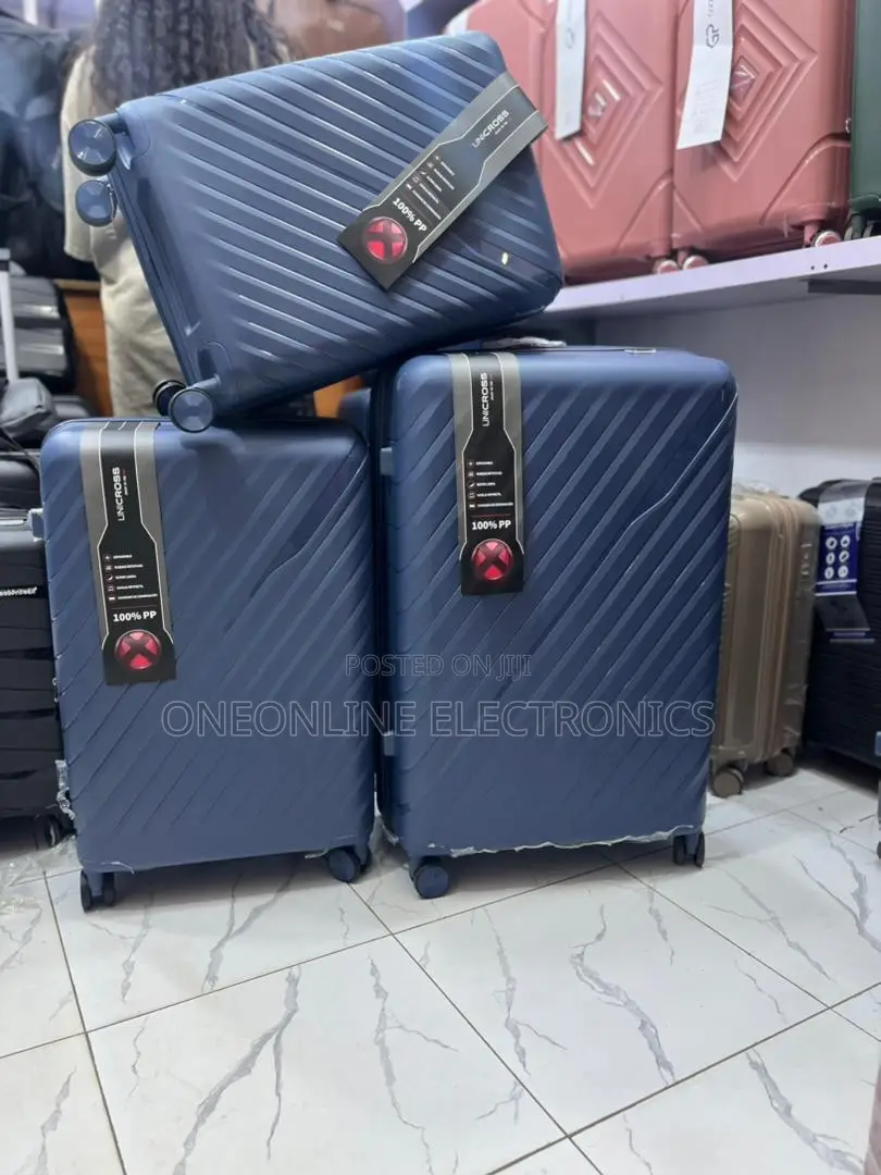 Navy Blue Unicross Brand Suitcase