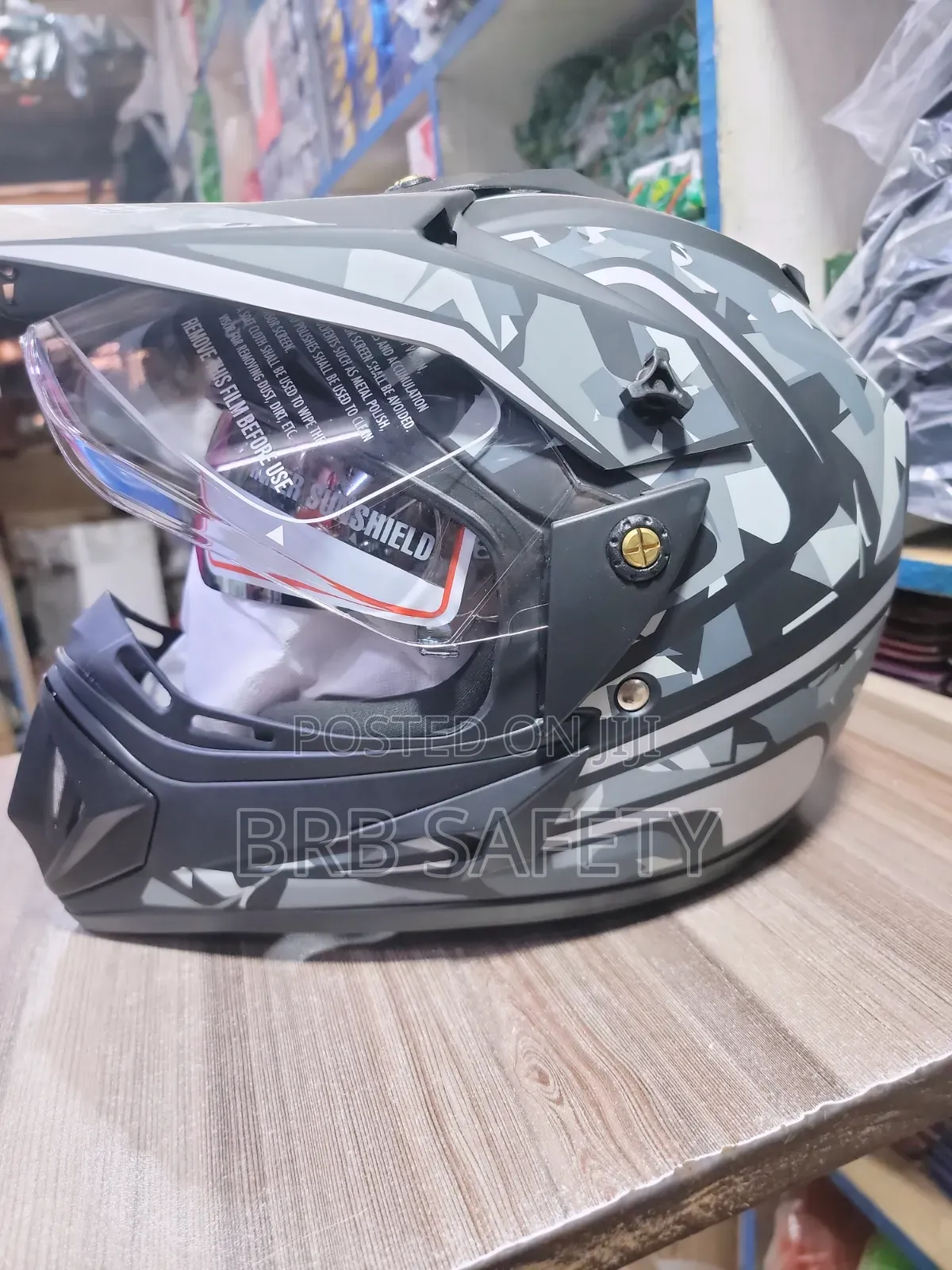 Vega Off Road Camo Motorbike Helmet