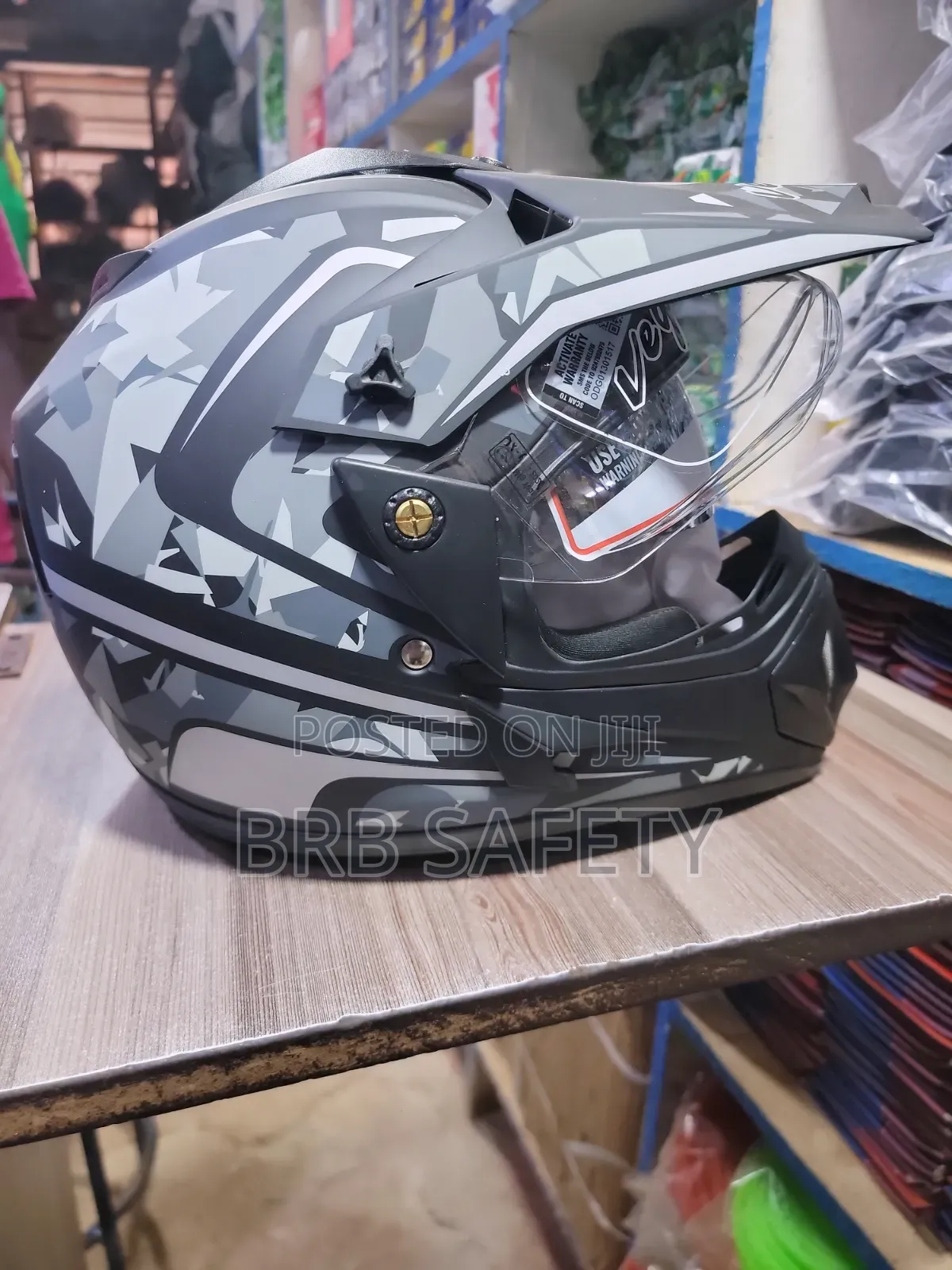 Vega Off Road Camo Motorbike Helmet
