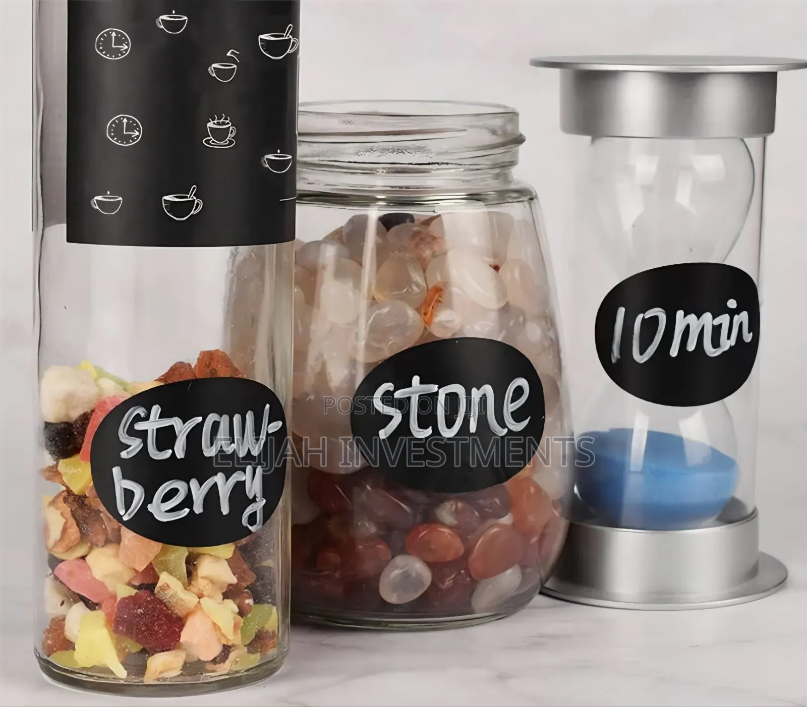 24pcs Blank Round Sticky Label Stickers