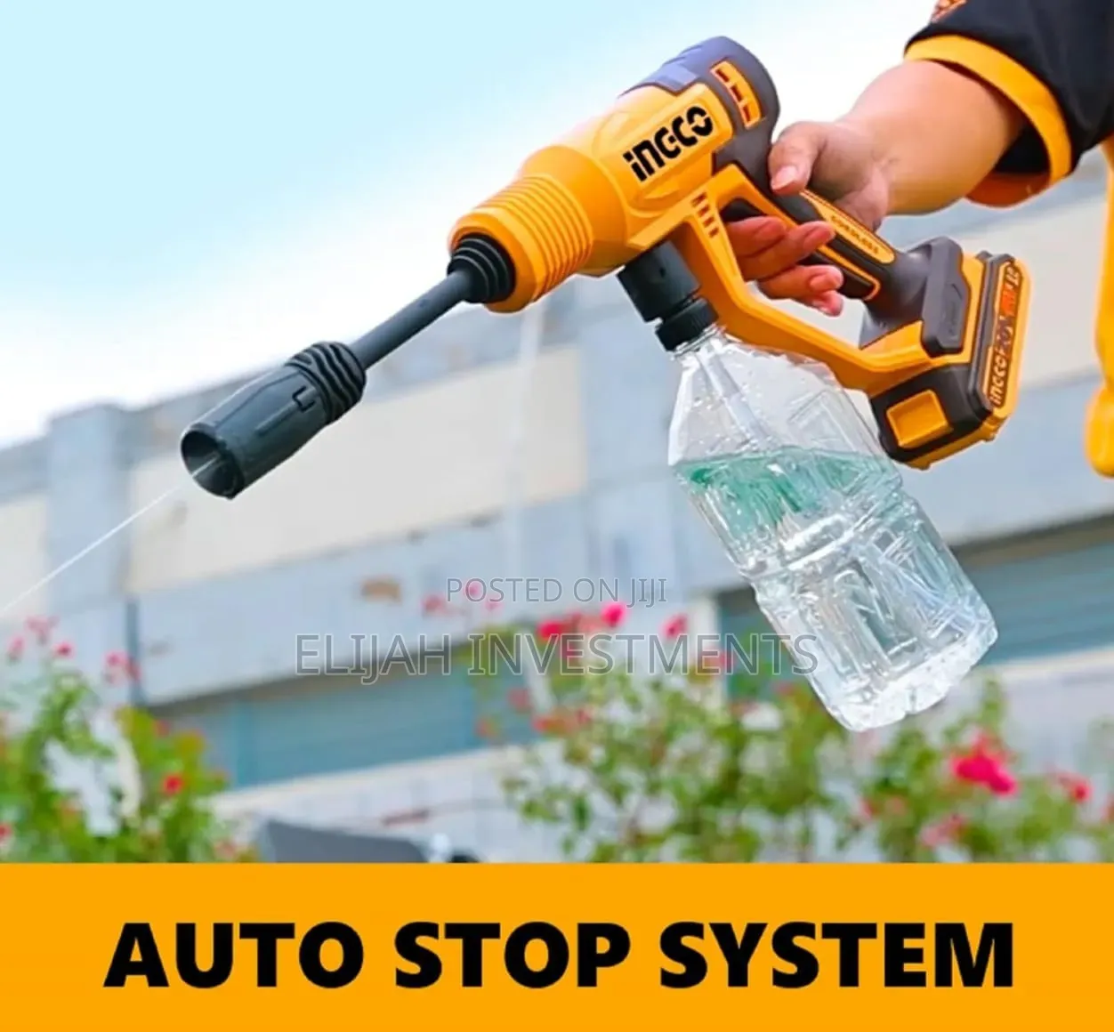 Ingco 20v Cordless Pressure Washer