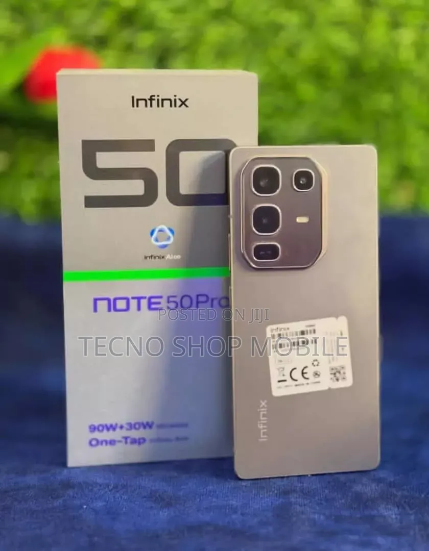 New Infinix Note 50 Pro+ 256 GB Gray