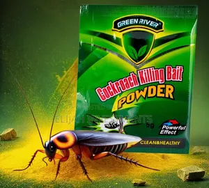 50pcs Green Leaf Powder Cockroach Killing Bait