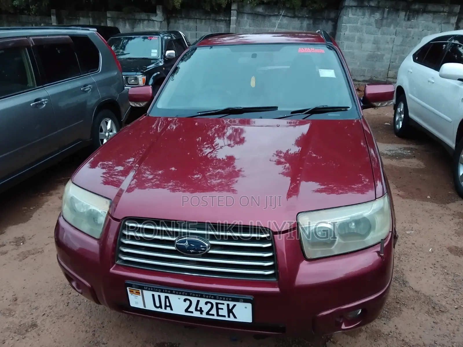 Subaru Forester 2007 Burgundy