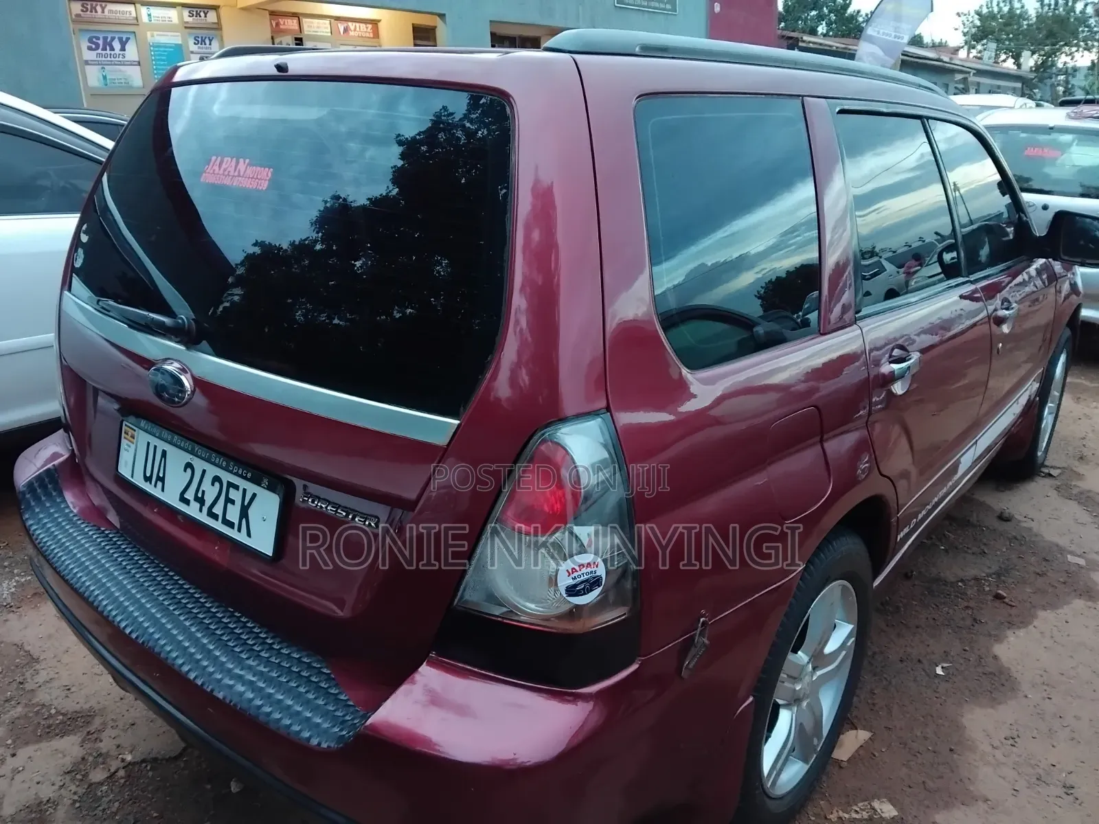 Subaru Forester 2007 Burgundy