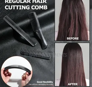 10-Piece Professional Black Hair Styling Comb Set