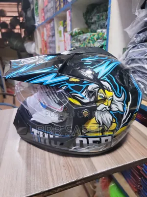 Off Road Vega Helmet. Blue