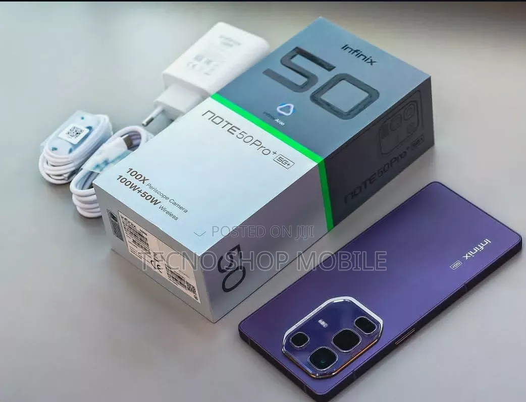 New Infinix Note 50 Pro+ 256 GB Bronze