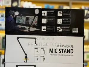 Professional Microphone Stand, Heavy Duty, Studio, Recording And