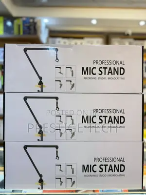 Professional Microphone Stand, Heavy Duty, Studio, Recording And