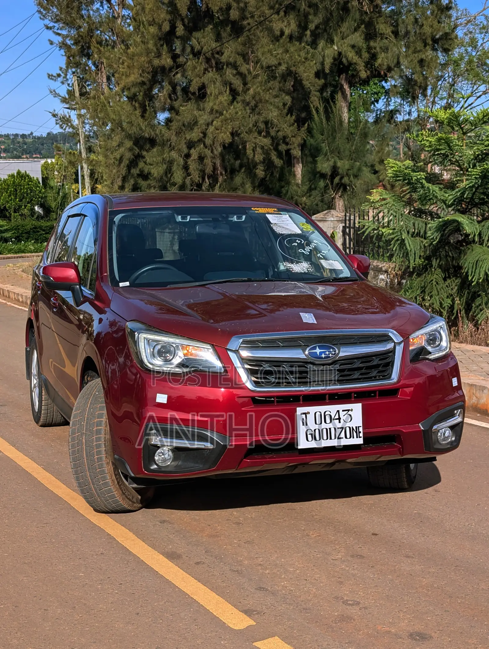 Subaru Forester 2015 Maroon