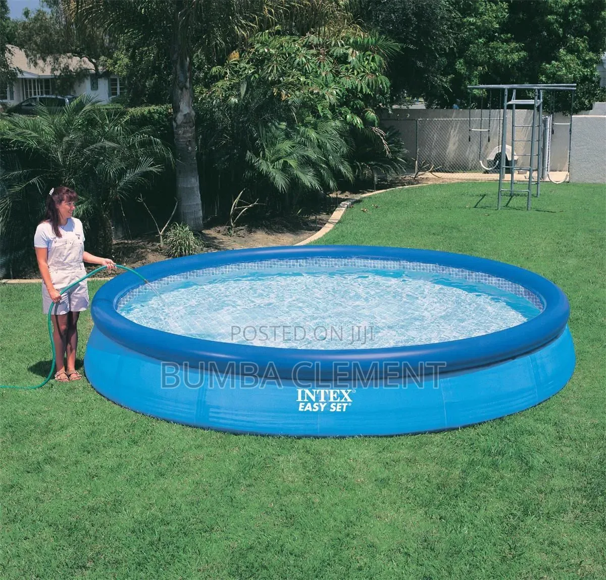 Intex Easy Set Round Large Capacity 4.00 M X 76 Cm Inflatable Pool