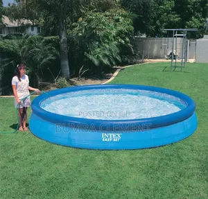 Intex Easy Set Round Large Capacity 4.00 M X 76 Cm Inflatable Pool