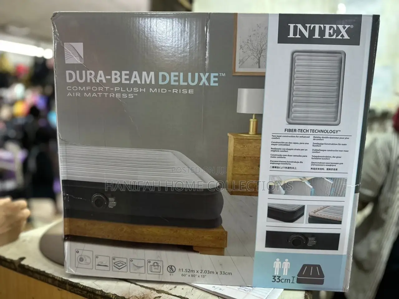 Intex Dura-Beam Deluxe Air Matress 5*6