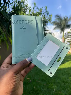Minty Travel Passport Holder - Mint Green