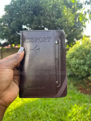 Lemie Passport Holder - Coffee Brown