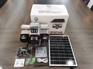 4g Solar Security Camera – Triple Lens 3mp, 3-screen Two-way Audio