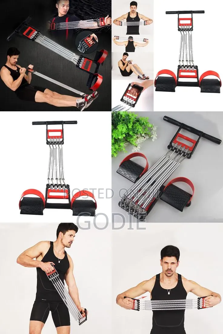 Multifunctional Fitness Tool Is a 3-in-1 Device/ Chest Expernder