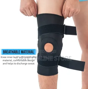 Open Patella Knee Brace Support - For Joint Pain, Tendonitis,