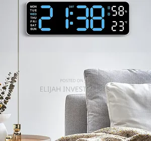 Modern Digital Wall Clock