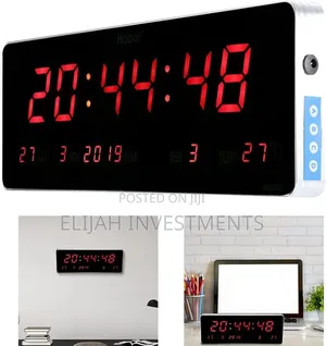 Digital Led Wall Clock