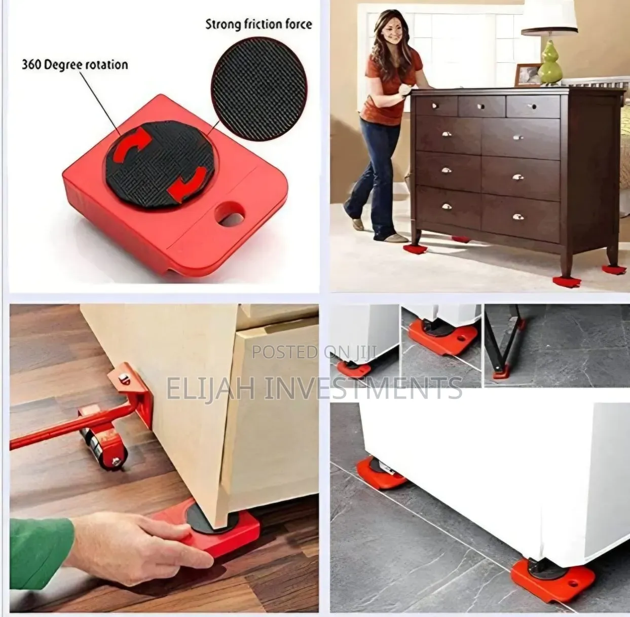 Furniture Lifter and Mover Tool Set
