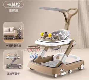 4 in 1 Baby Walker With Removable Feeding Tray