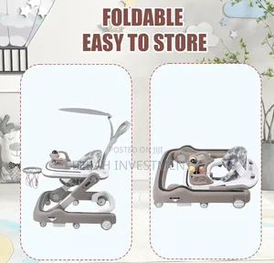 4 in 1 Baby Walker With Removable Feeding Tray