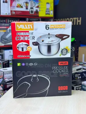 Yalun Branded Stainless Steel Pressure Cooker Features a 7-Liter