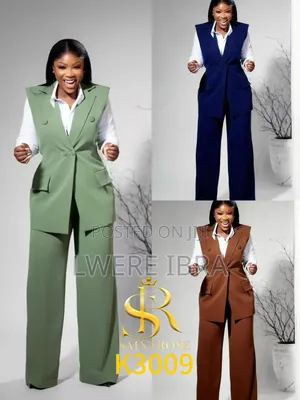 Green Suit for Ladies With a Shirt