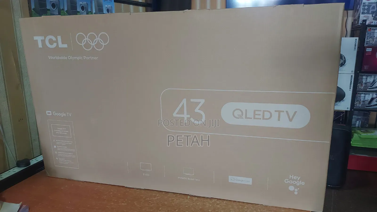 43 TCL Smart Qled Google Tv
