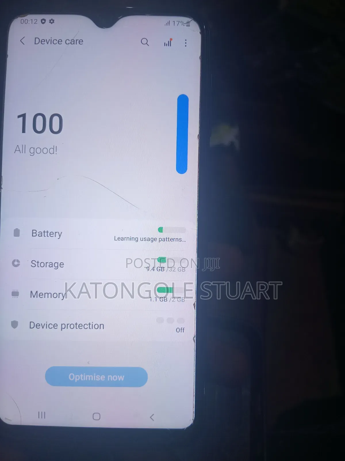 Samsung A10 32 GB Blue