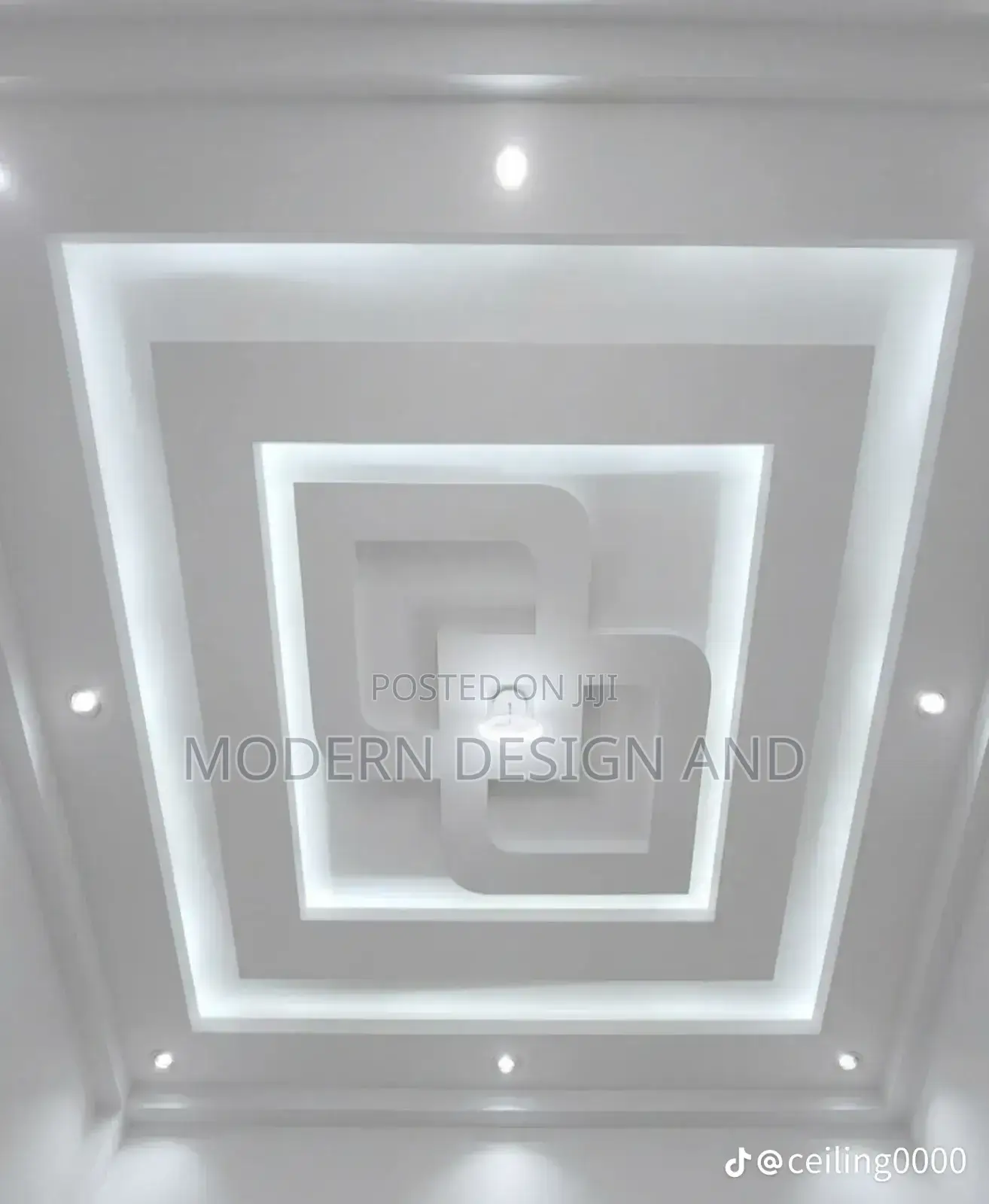 Gypsum Ceiling Design Done Kyebando