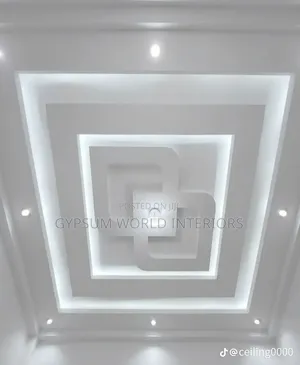 Gypsum Ceiling Design Done Kyebando