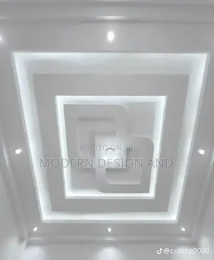 Gypsum Ceiling Design Done Kyebando