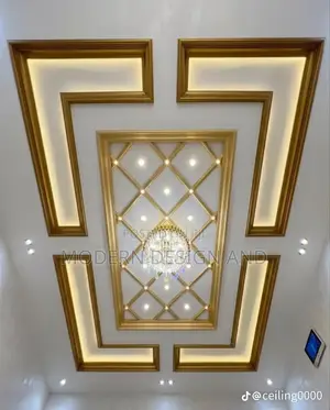 Gypsum Ceiling Design Done Kyebando