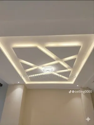 Gypsum Ceiling Design Saloon Works