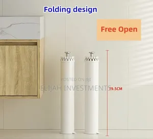 Foldable, White "Octopus" Style Clothes Drying Rack