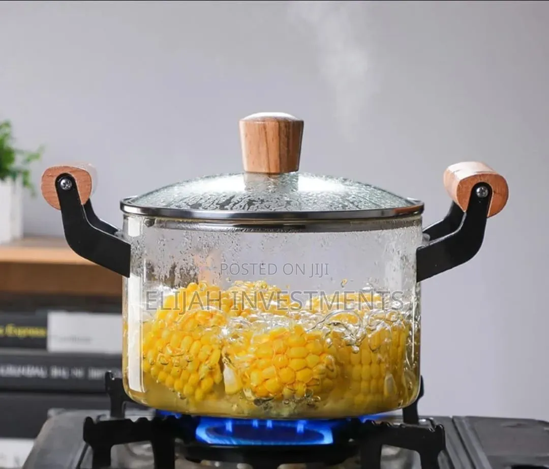 5litres Unbreakable Glass Cooking Pot