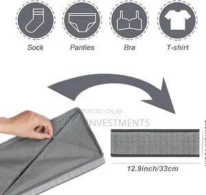4 PCS Foldable Closet Underwear Organizers Drawers