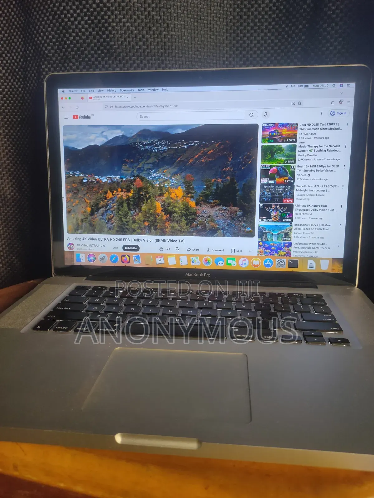 Laptop Apple MacBook Pro 2010 4GB Intel Core i5 HDD 320GB