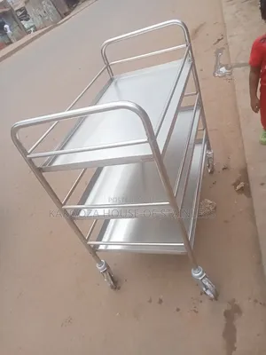 Food Trolley Stainless Steel