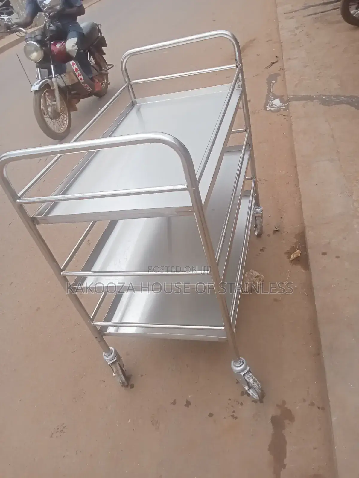 Food Trolley Stainless Steel