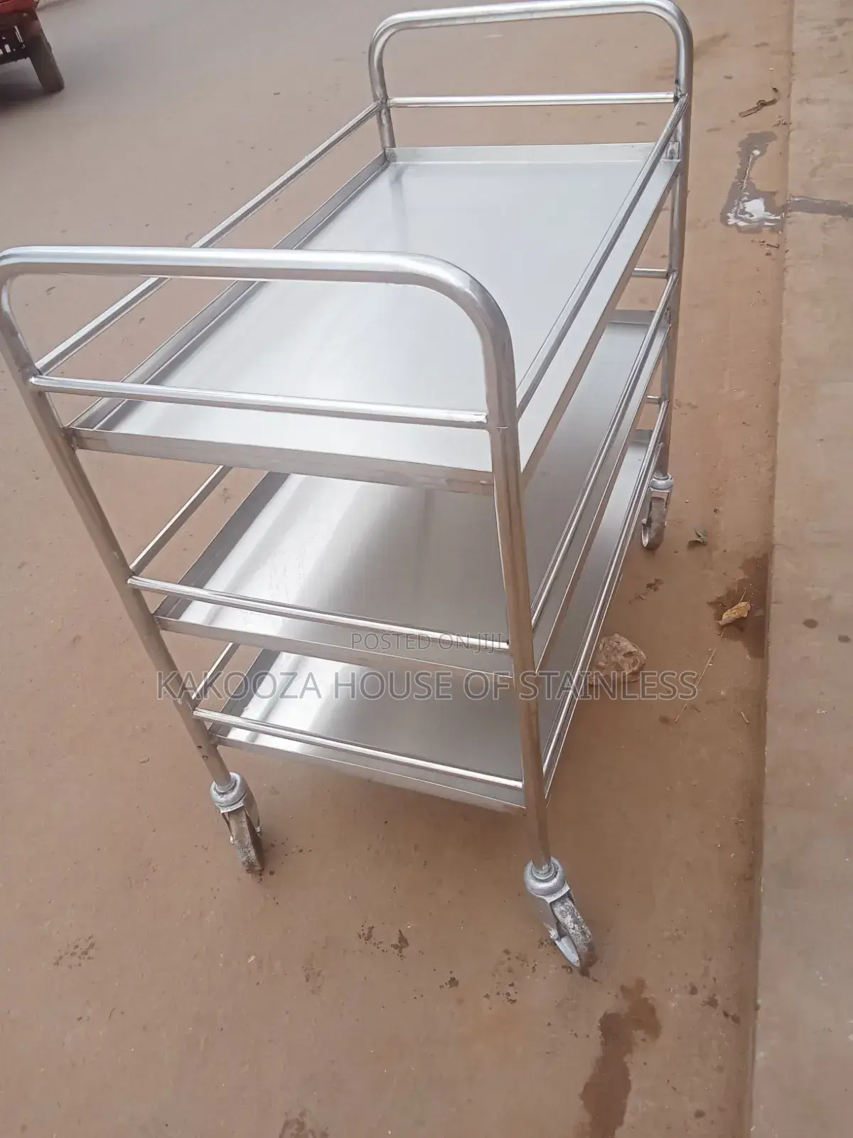 Food Trolley Stainless Steel